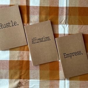 ✨ Empowerment Journal Set | 3-Pack Motivational Notebooks | Limited Edition ✨